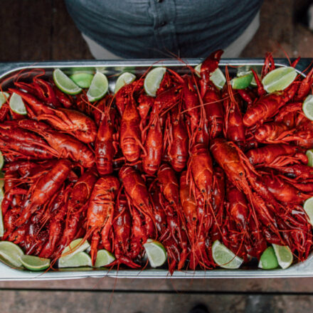 Traditional Swedish Crayfish Party